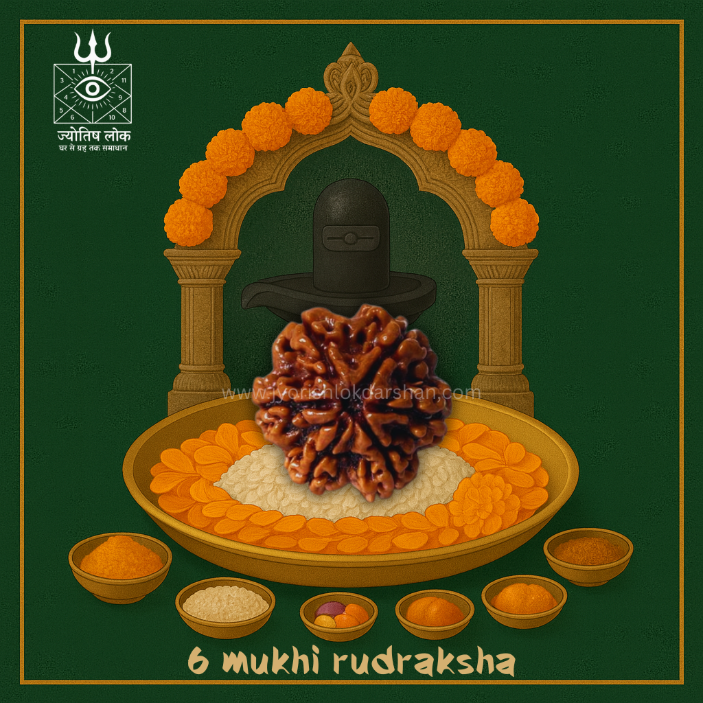 6 Mukhi Rudraksha